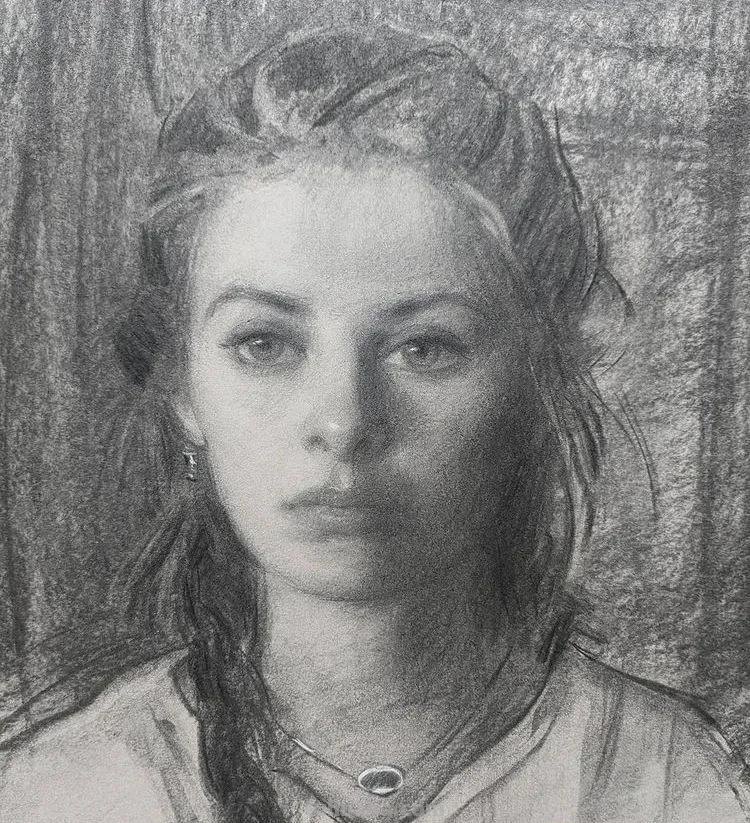 美国学院派素描,严谨生动的造型 美国学院派素描,严谨生动的造型