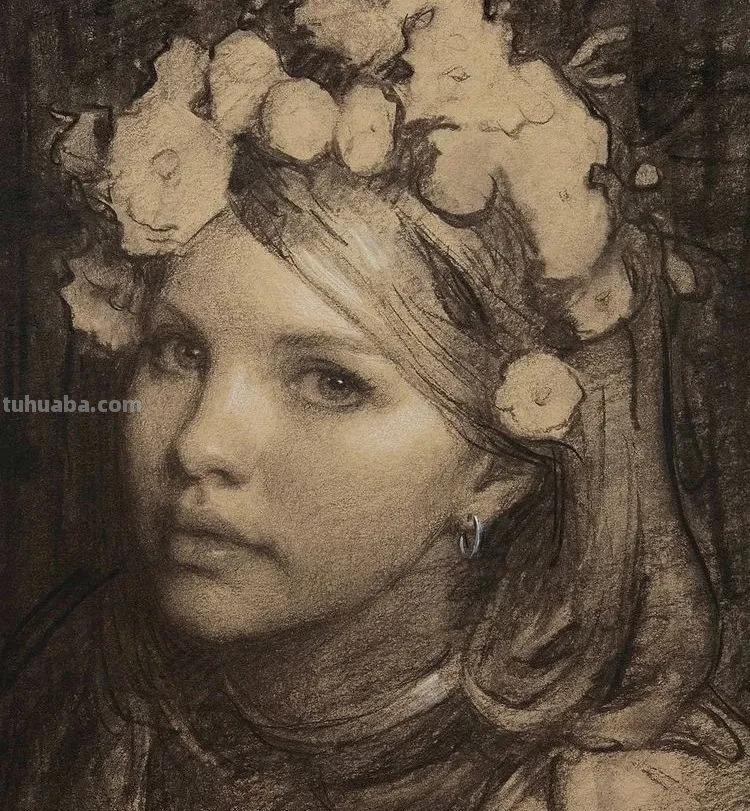 美国学院派素描,严谨生动的造型 美国学院派素描,严谨生动的造型