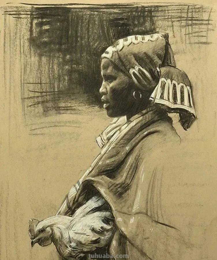 美国学院派素描,严谨生动的造型 美国学院派素描,严谨生动的造型