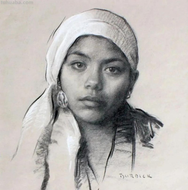 美国学院派素描,严谨生动的造型 美国学院派素描,严谨生动的造型