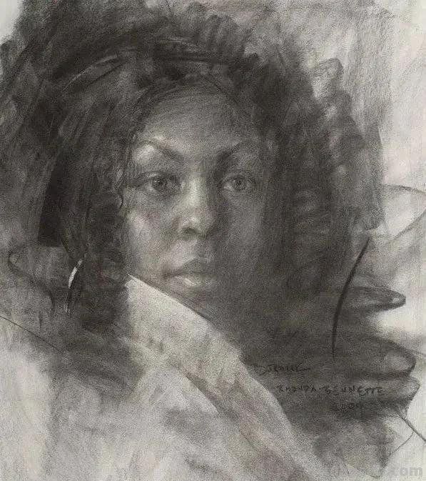 美国学院派素描,严谨生动的造型 美国学院派素描,严谨生动的造型