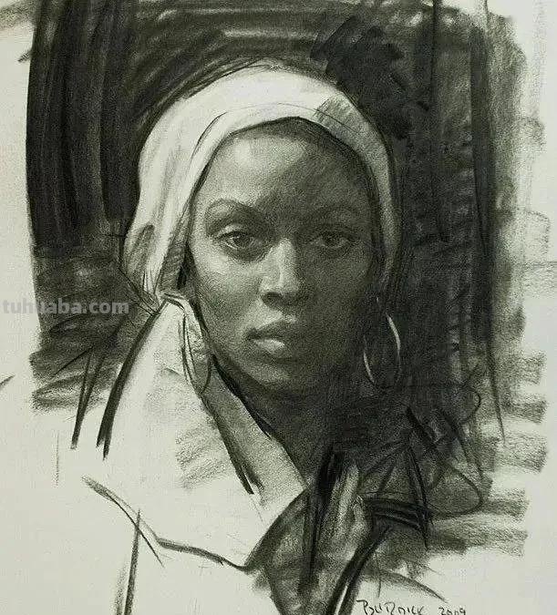 美国学院派素描,严谨生动的造型 美国学院派素描,严谨生动的造型