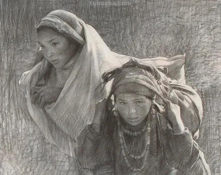 美国学院派素描,严谨生动的造型 美国学院派素描,严谨生动的造型