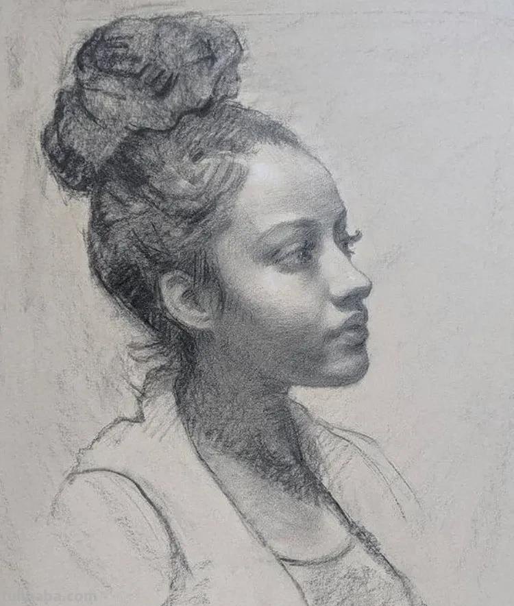 美国学院派素描,严谨生动的造型 美国学院派素描,严谨生动的造型