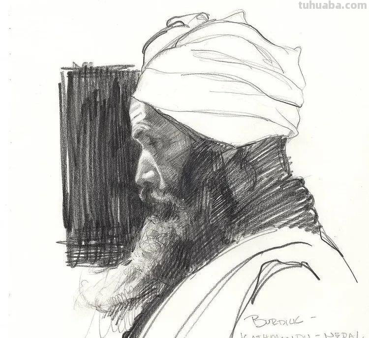 美国学院派素描,严谨生动的造型 美国学院派素描,严谨生动的造型