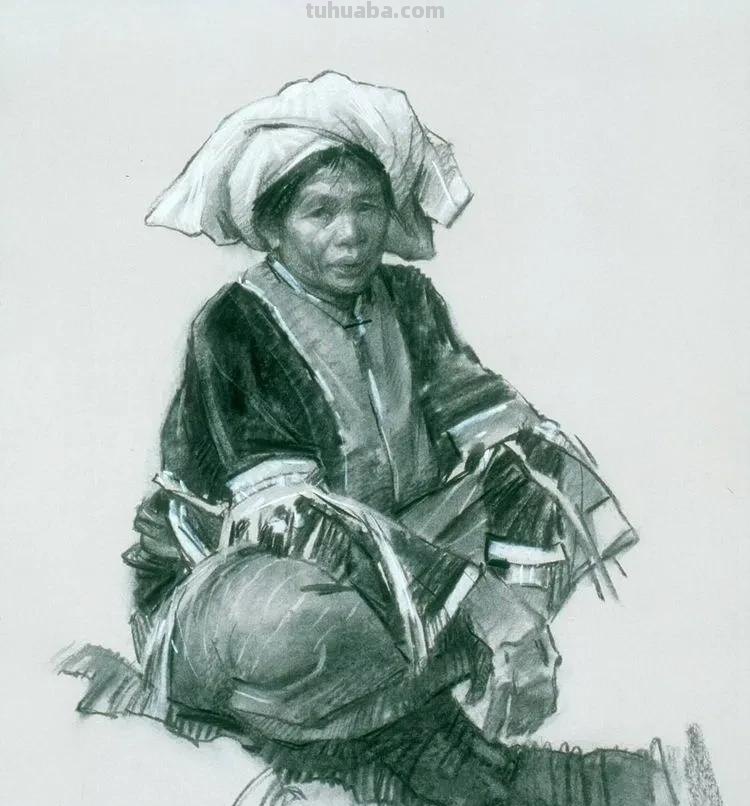 美国学院派素描,严谨生动的造型 美国学院派素描,严谨生动的造型