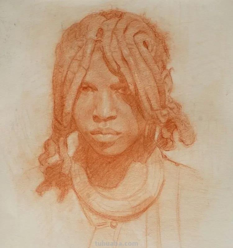 美国学院派素描,严谨生动的造型 美国学院派素描,严谨生动的造型