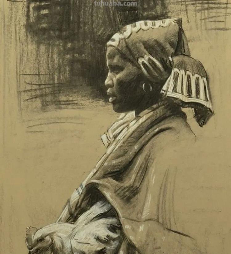 美国学院派素描,严谨生动的造型 美国学院派素描,严谨生动的造型