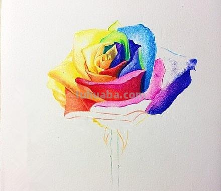 玫瑰彩铅怎么画(玫瑰彩铅怎么画简单) 玫瑰彩铅怎么画(玫瑰彩铅怎么画简单)