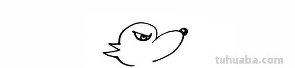 简笔画狼怎么画（简笔画狼怎么画简单的）