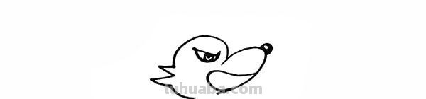 简笔画狼怎么画（简笔画狼怎么画简单的）