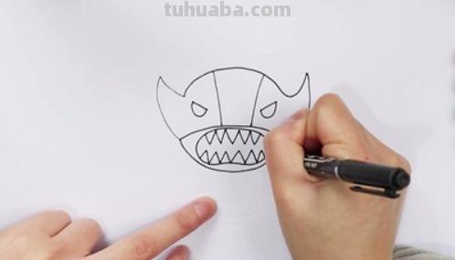 简笔画狼怎么画（简笔画狼怎么画简单的）