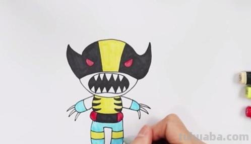 简笔画狼怎么画（简笔画狼怎么画简单的）