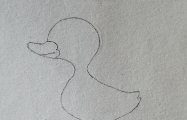 鸭子怎么画简笔画（鸭子怎么画简笔画图片）