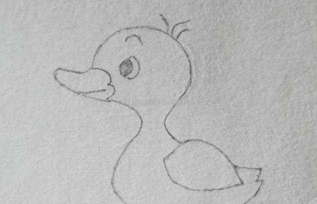 鸭子怎么画简笔画（鸭子怎么画简笔画图片）