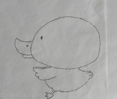 鸭子怎么画简笔画（鸭子怎么画简笔画图片）