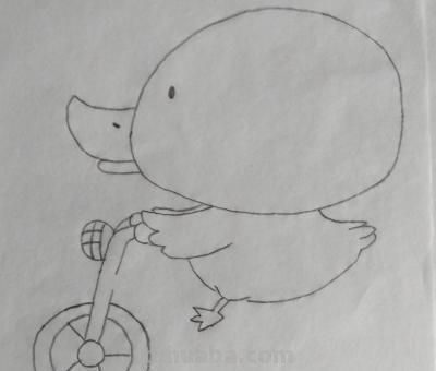 鸭子怎么画简笔画（鸭子怎么画简笔画图片）