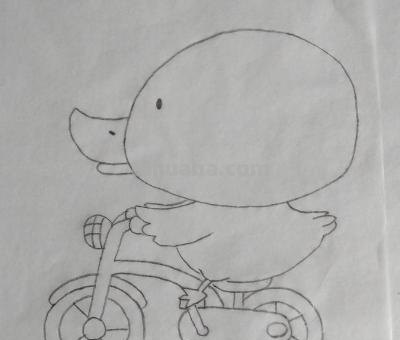 鸭子怎么画简笔画（鸭子怎么画简笔画图片）