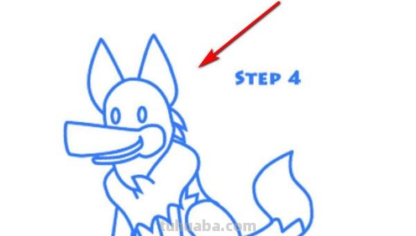 狼怎么画简笔画（大灰狼怎么画简笔画）