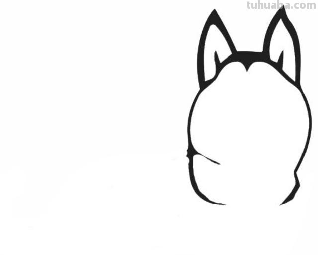 狼怎么画简笔画（大灰狼怎么画简笔画）