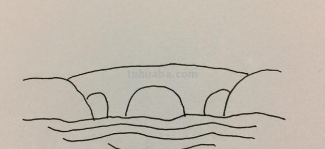桥怎么画简笔画（金门大桥怎么画简笔画）