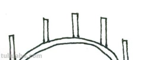 桥怎么画简笔画（金门大桥怎么画简笔画）