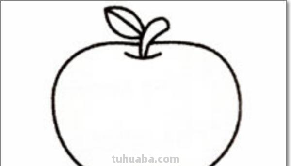 苹果简笔画怎么画（苹果简笔画怎么画?）