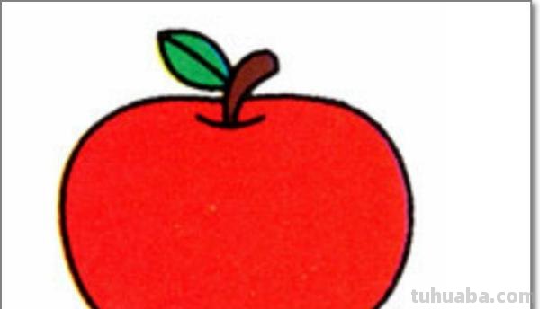 苹果简笔画怎么画（苹果简笔画怎么画?）