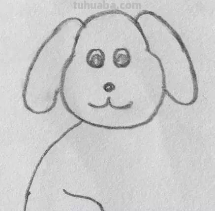 狗的简笔画怎么画（狗的简笔画怎么画?）
