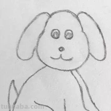 狗的简笔画怎么画（狗的简笔画怎么画?）