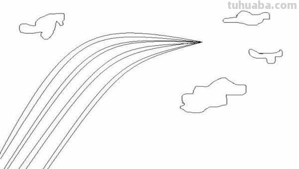 彩虹简笔画怎么画（彩虹简笔画怎么画有颜色的）