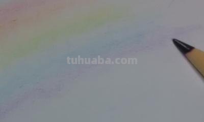 彩虹简笔画怎么画（彩虹简笔画怎么画有颜色的）