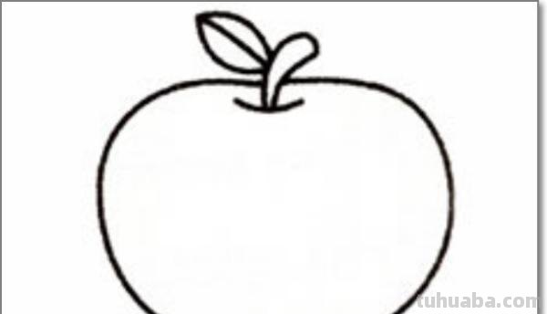 苹果怎么画 简笔画（苹果怎么画简笔画图片）