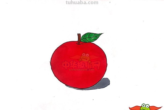 苹果怎么画 简笔画（苹果怎么画简笔画图片）