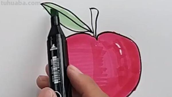 苹果怎么画 简笔画（苹果怎么画简笔画图片）