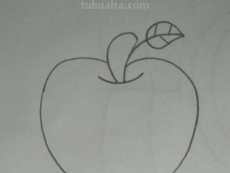 苹果怎么画 简笔画（苹果怎么画简笔画图片）