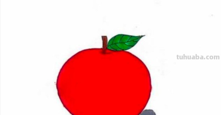 简笔画苹果怎么画（简笔画苹果怎么画视频）