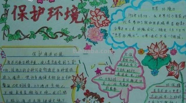 环保手抄报怎么写（环保手抄报怎么写字?）