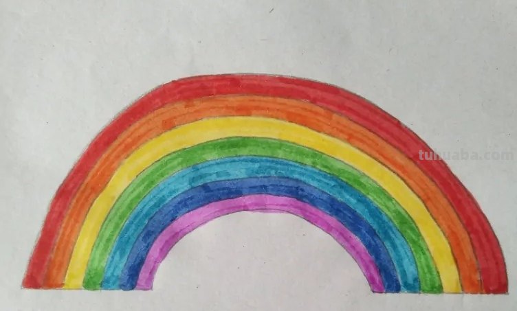 彩虹怎么画简笔画(彩虹怎么画简笔画图片) 彩虹怎么画简笔画(彩虹怎么画简笔画图片)