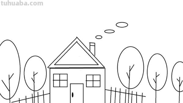 农村房子速写（农村房子速写优秀图片）
