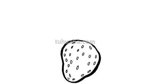 草莓怎么画简笔画（草莓怎么画简笔画图片）