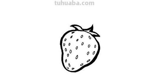 草莓怎么画简笔画（草莓怎么画简笔画图片）