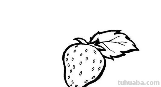 草莓怎么画简笔画（草莓怎么画简笔画图片）