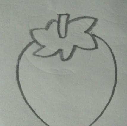 草莓怎么画简笔画（草莓怎么画简笔画图片）