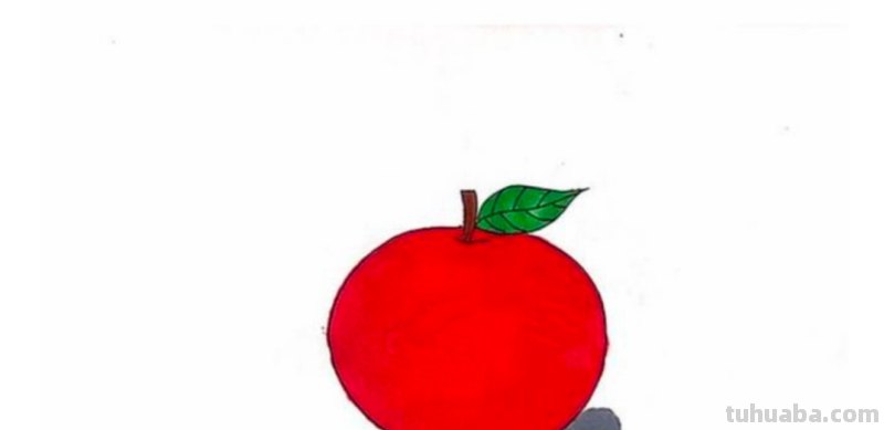 苹果怎么画简笔画（苹果怎么画简笔画图片）