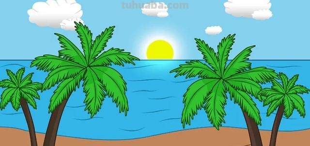 风景速写海边（风景速写海边渔船）