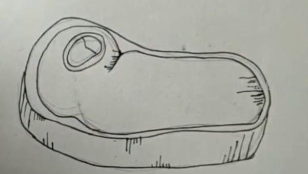 肉怎么画简笔画(红烧肉怎么画简笔画) 肉怎么画简笔画(红烧肉怎么画简笔画)