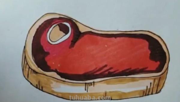 肉怎么画简笔画(红烧肉怎么画简笔画) 肉怎么画简笔画(红烧肉怎么画简笔画)