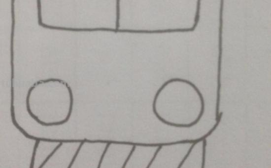 火车怎么画简笔画（老式火车怎么画简笔画）