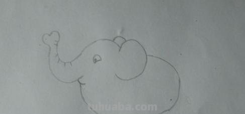 大象怎么画简笔画（大象怎么画简笔画 一步一步）